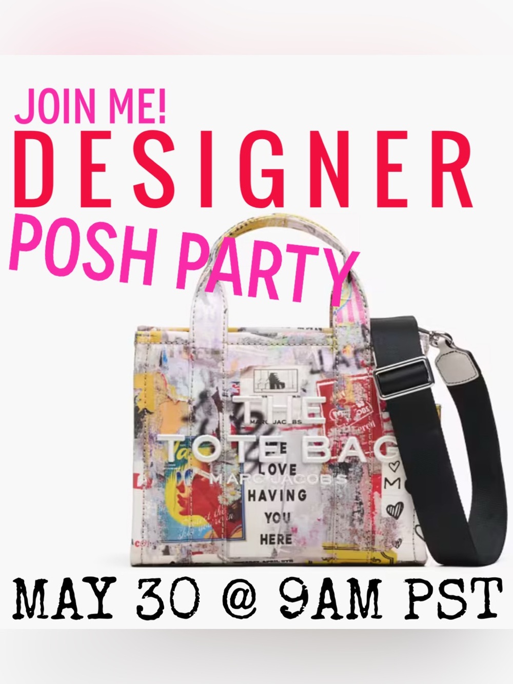 SAVE THE DATE! Designer Posh Party - 5/30 9AM PST